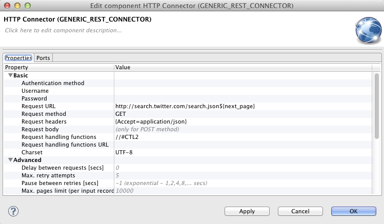 The HTTP Connector Attributes